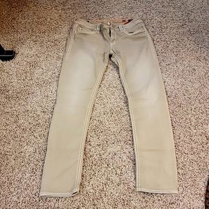 Rock Revival Tan Jeans